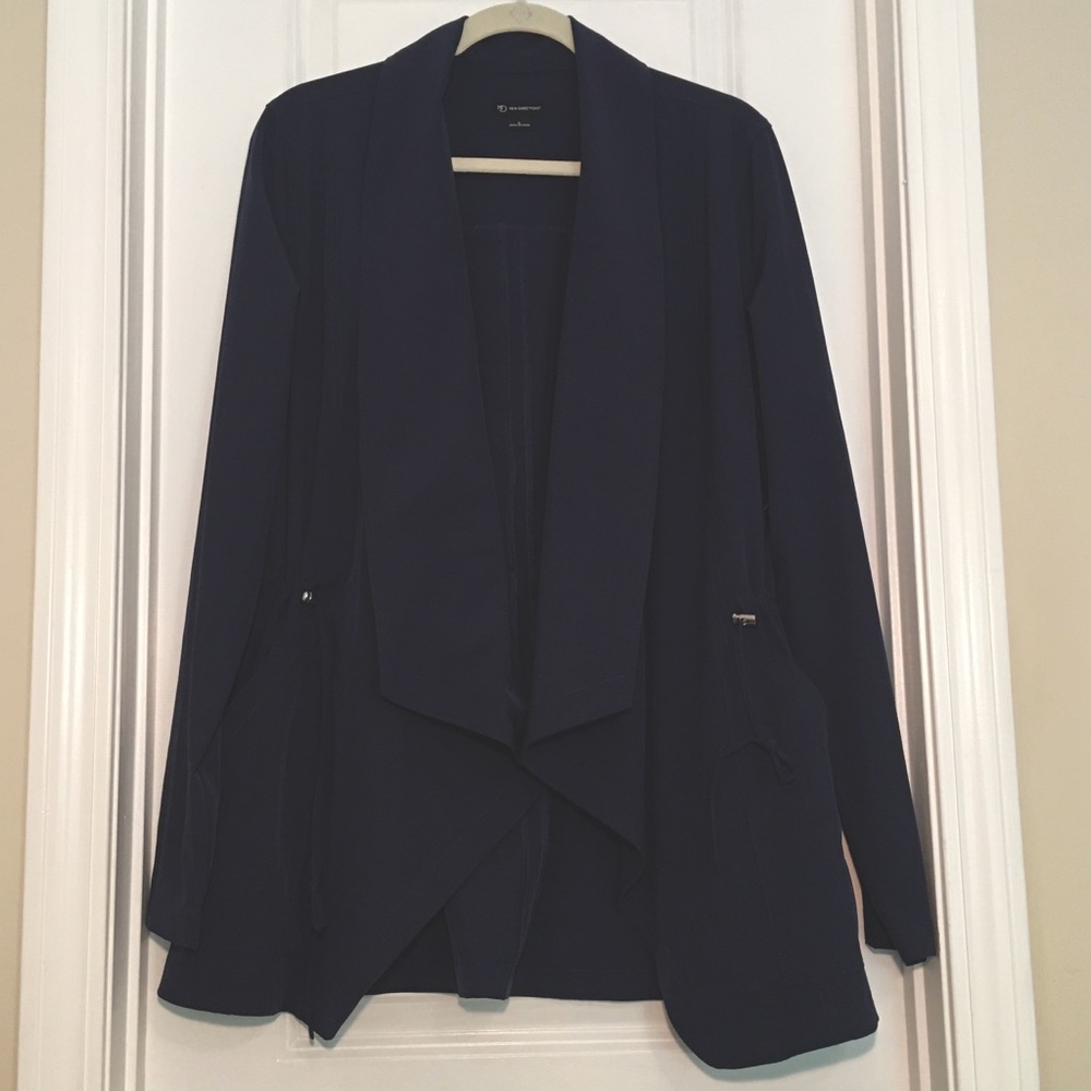 Cute Navy Blue Water Resistant Jacket!
